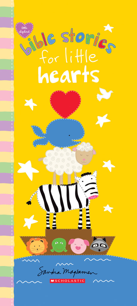 Bible Stories for Little Hearts: Padded Board Book for Easter Basket Gifts