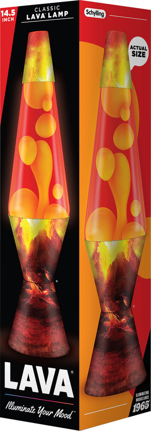 14.5'' Lava Lamp Erupting Crater