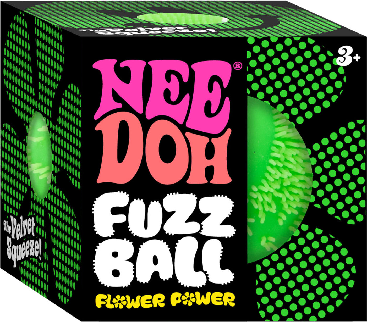 Nee-Doh Fuzz Ball Flower Power - Gingerbread House Toys