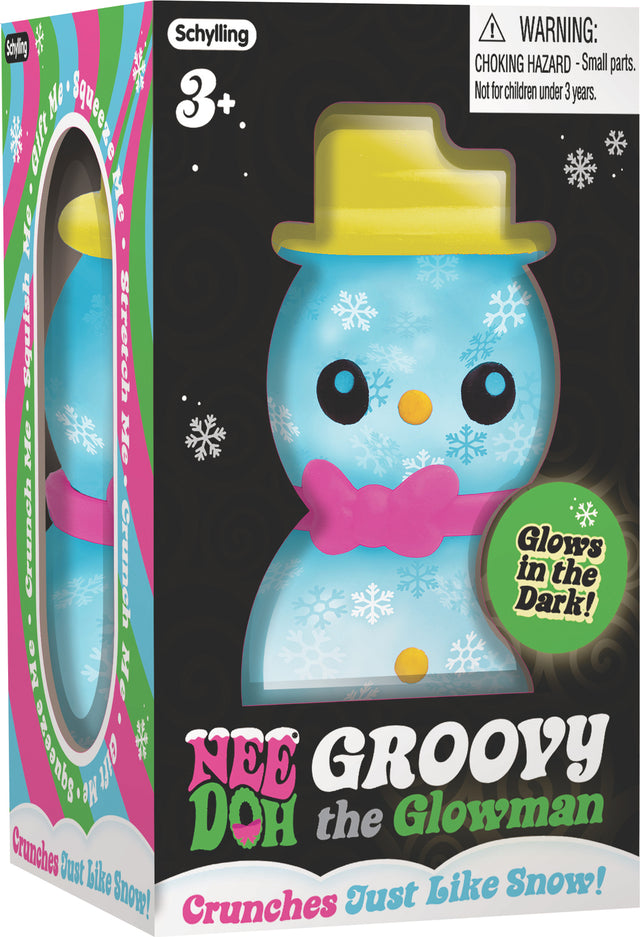 Nee Doh Groovy the Glowman (assorted colors)