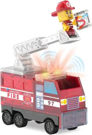 Magna-Tiles Fire Station 50pc