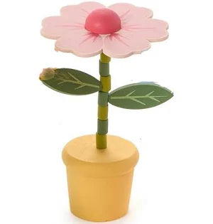 Flower Push Puppet Toy