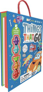 Things That Go: On-the-Go Coloring Kit with Stackable Crayons