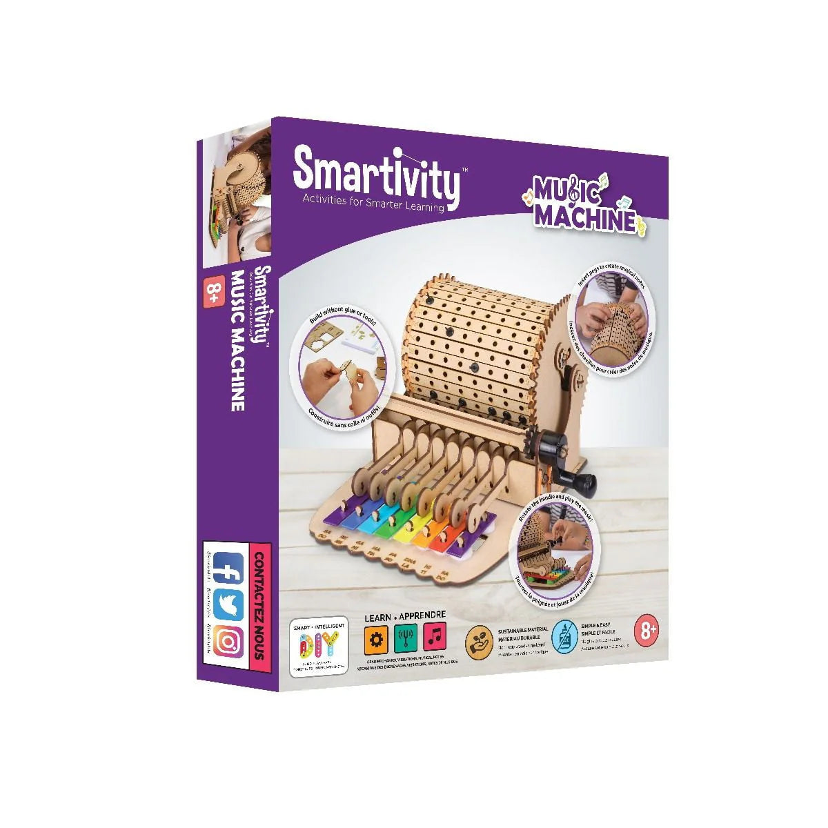 Smartivity: Music Machine – STEM Building Kit for Kids