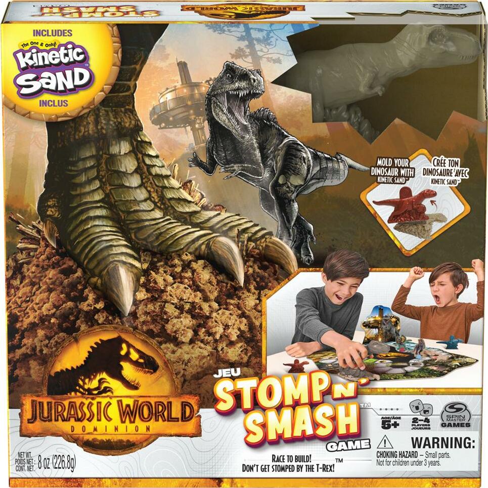 Jurassic World Dominion - Stomp N' Smash Board Game