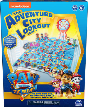 PAW Patrol The Movie, Adventure City Lookout Board game Trivia