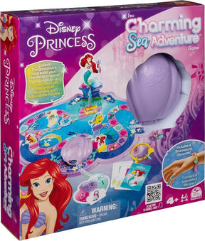Disney Princess, Charming Sea Adventure Board Game, Featuring Ariel & Friends
