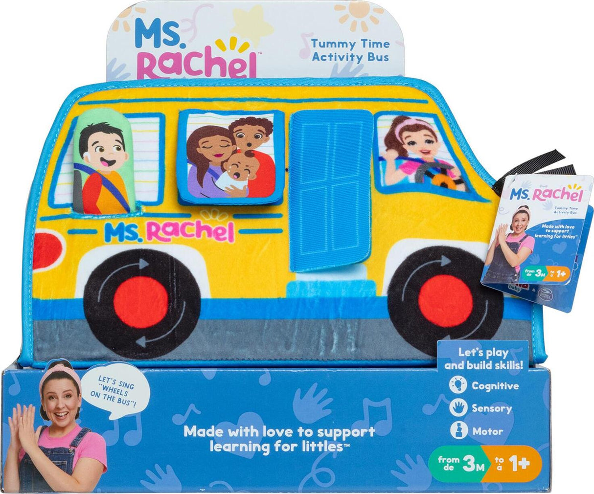 Ms. Rachel Tummy Time Activity Bus