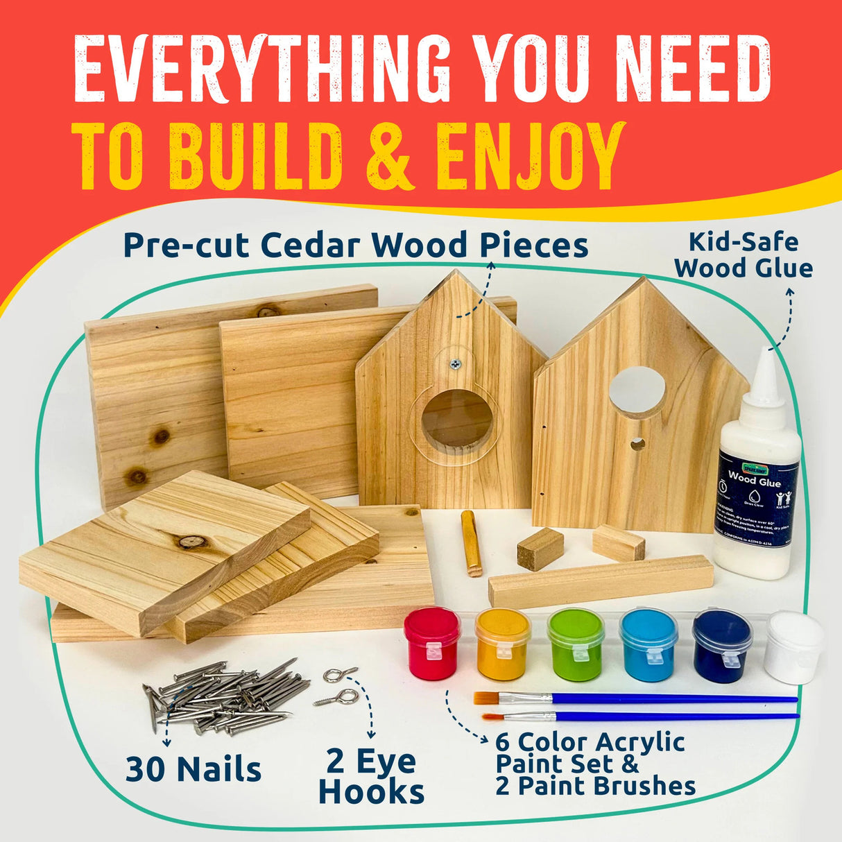 Junior Birdhouse DIY Kit