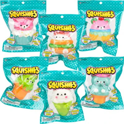 Squishy Bagged Snack Animals