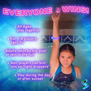 Dive Diamonds: Underwater Pool Toys that Glow