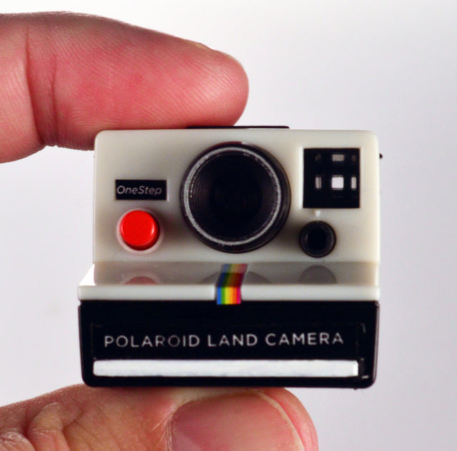 World's Coolest Polaroid Camera keychain
