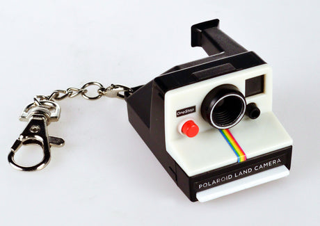 World's Coolest Polaroid Camera keychain