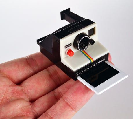 World's Coolest Polaroid Camera keychain