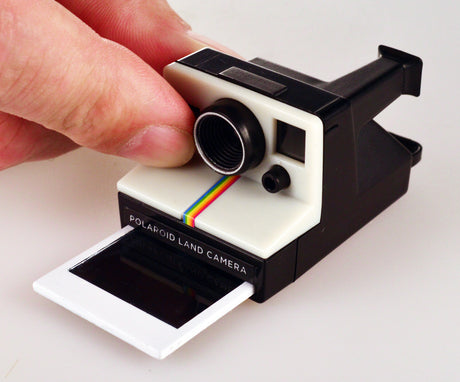World's Coolest Polaroid Camera keychain