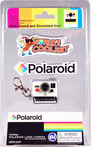 World's Coolest Polaroid Camera keychain