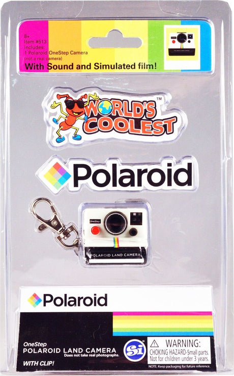 World's Coolest Polaroid Camera keychain