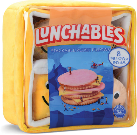 Lunchables Turkey & Cheddar Packaging Plush