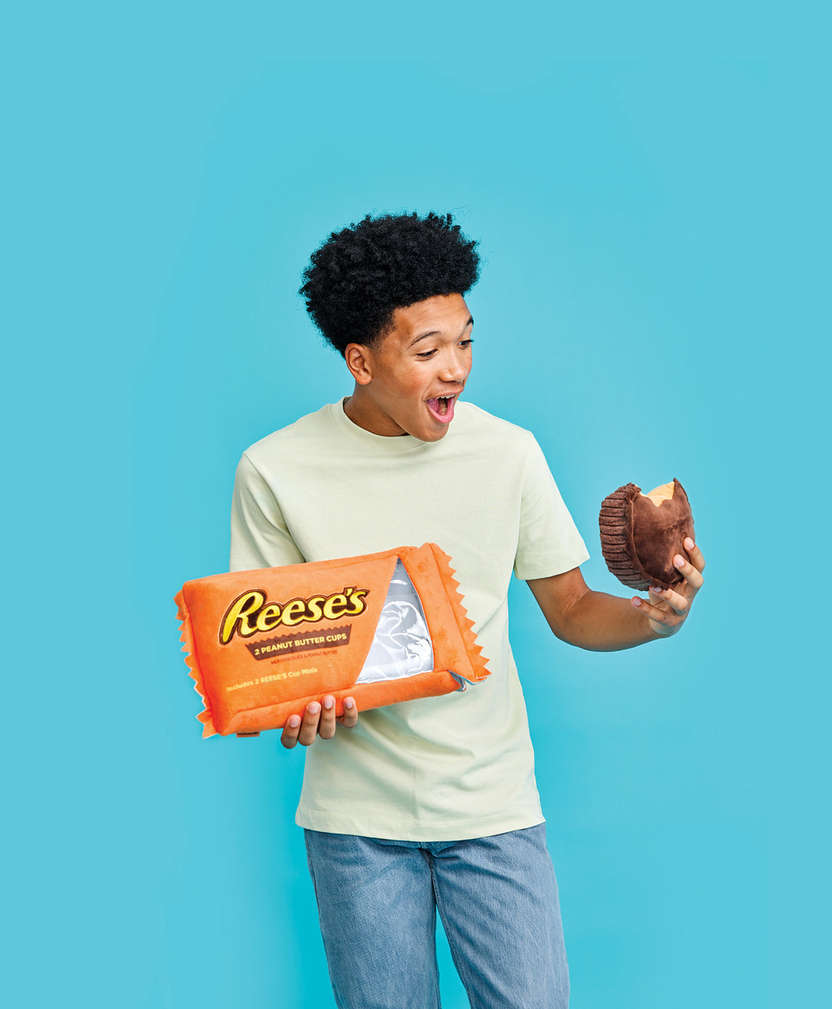 Reese's Peanut Butter Cups Packaging Plush