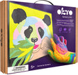 OKTO Sensory Art Coloring with Clay Set by Numbers - Panda