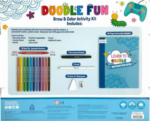 Doodle Fun Draw & Color Activity Kit