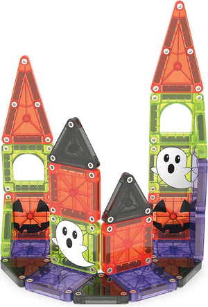 MAGNA-TILES microMAGS Spooky Travel 24-Piece Set