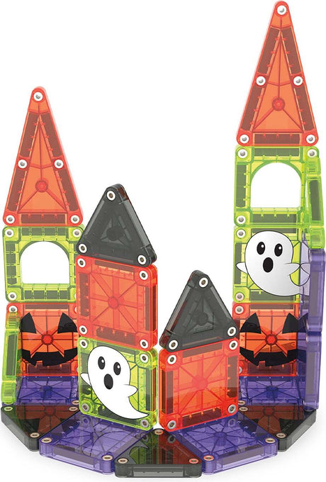 MAGNA-TILES microMAGS Spooky Travel 24-Piece Set