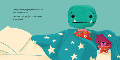 Tiny T. Rex and the First-Day Oopsies Hardcover Book