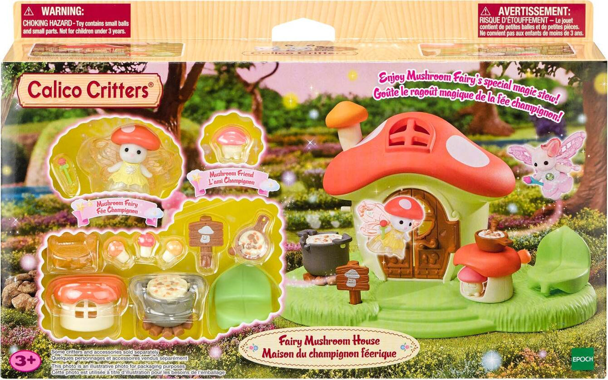 Calico Critters Fairy Mushroom House