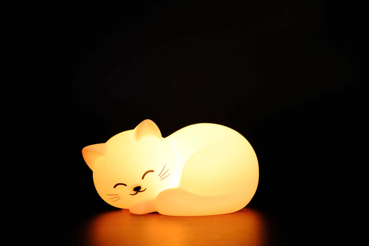 World of Mushi Ambient Squishy Cat Light