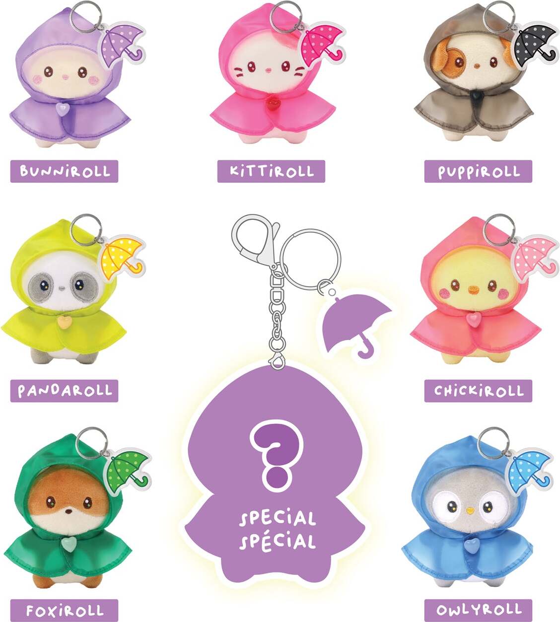 Miniz by Anirollz in Raincoats Surprise Plush Box