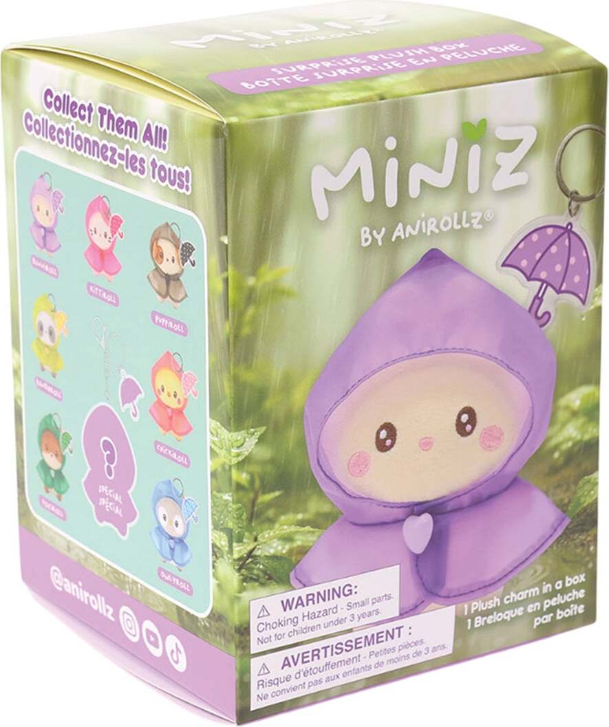 Miniz by Anirollz in Raincoats Surprise Plush Box