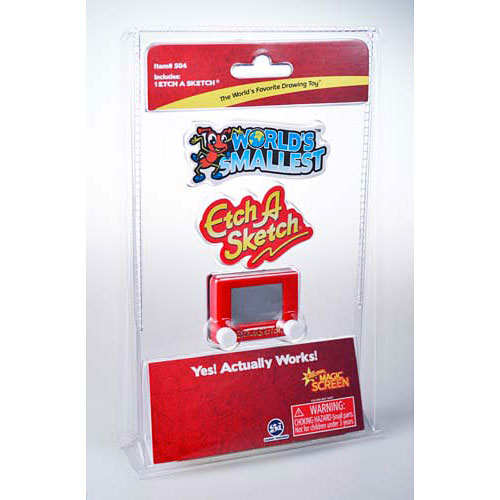 World's Smallest Etch a Sketch - Gingerbread House Toys