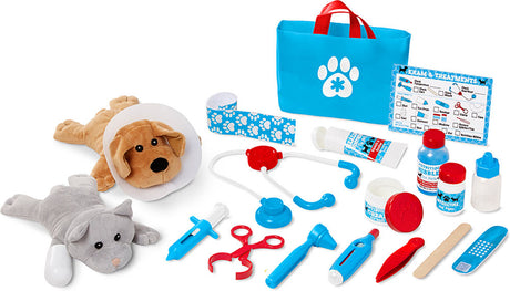 Melissa & Doug Examine & Treat Pet Vet Play Set