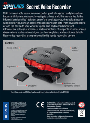 Spy Labs Secret Voice Recorder