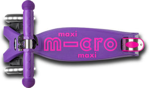 Maxi Deluxe LED Scooter - Purple