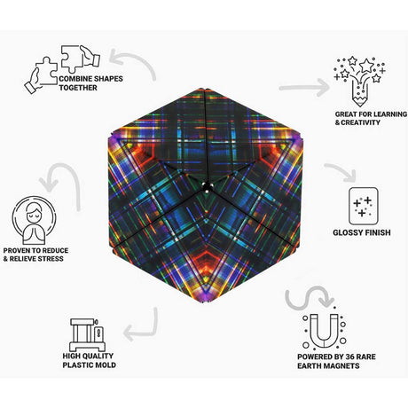 Shashibo Artist Series - Disco Plaid