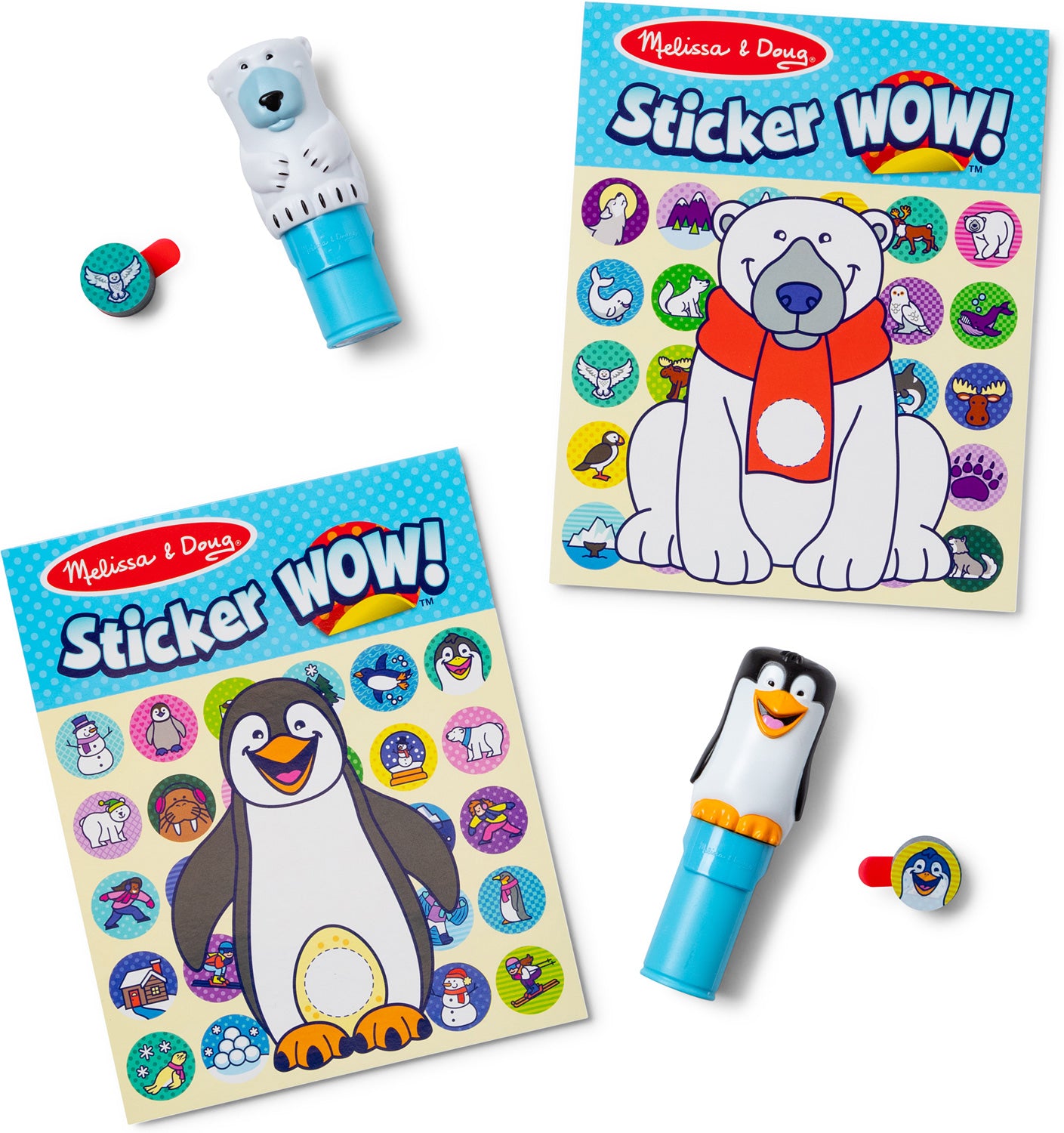 Sticker WOW Sticker Stamper Winter Value Pack Gingerbread House Toys