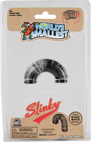 World's Smallest Collector Edition Black Slinky