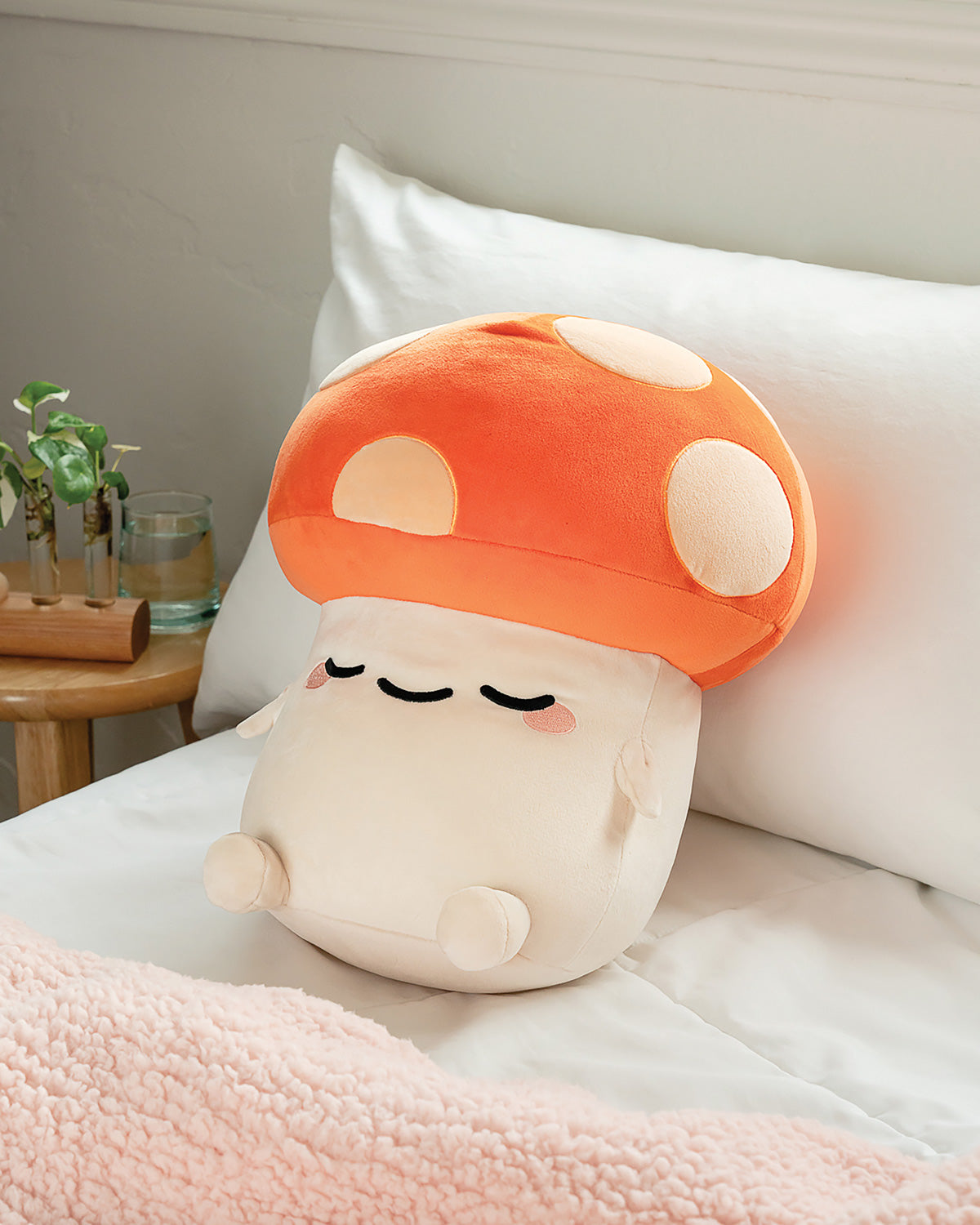 Smoko Kai Mushroom Mochi Plush Gingerbread House Toys