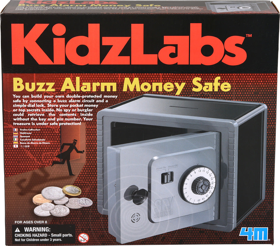 Kidzlabs - Buzz Alarm Money Safe - Gingerbread House Toys