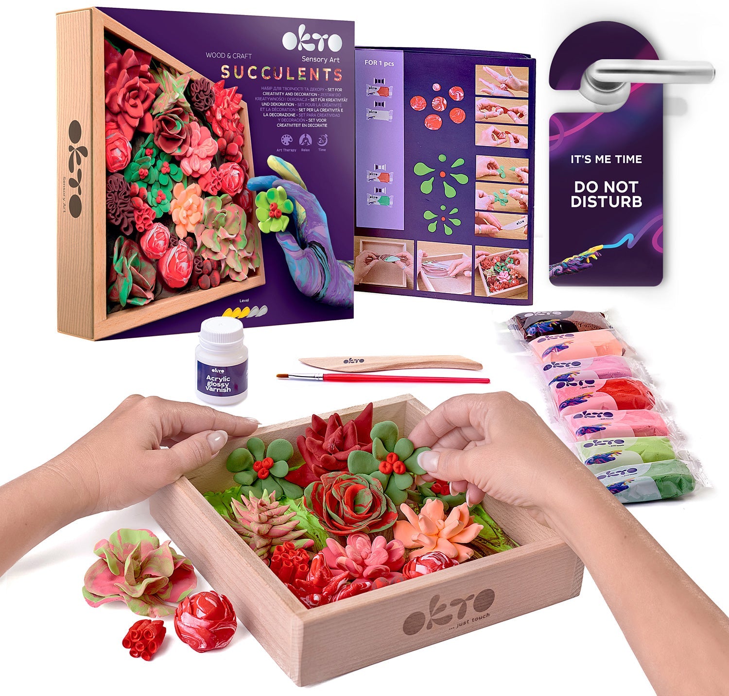 OKTO Sensory Art 3D Woodcraft 