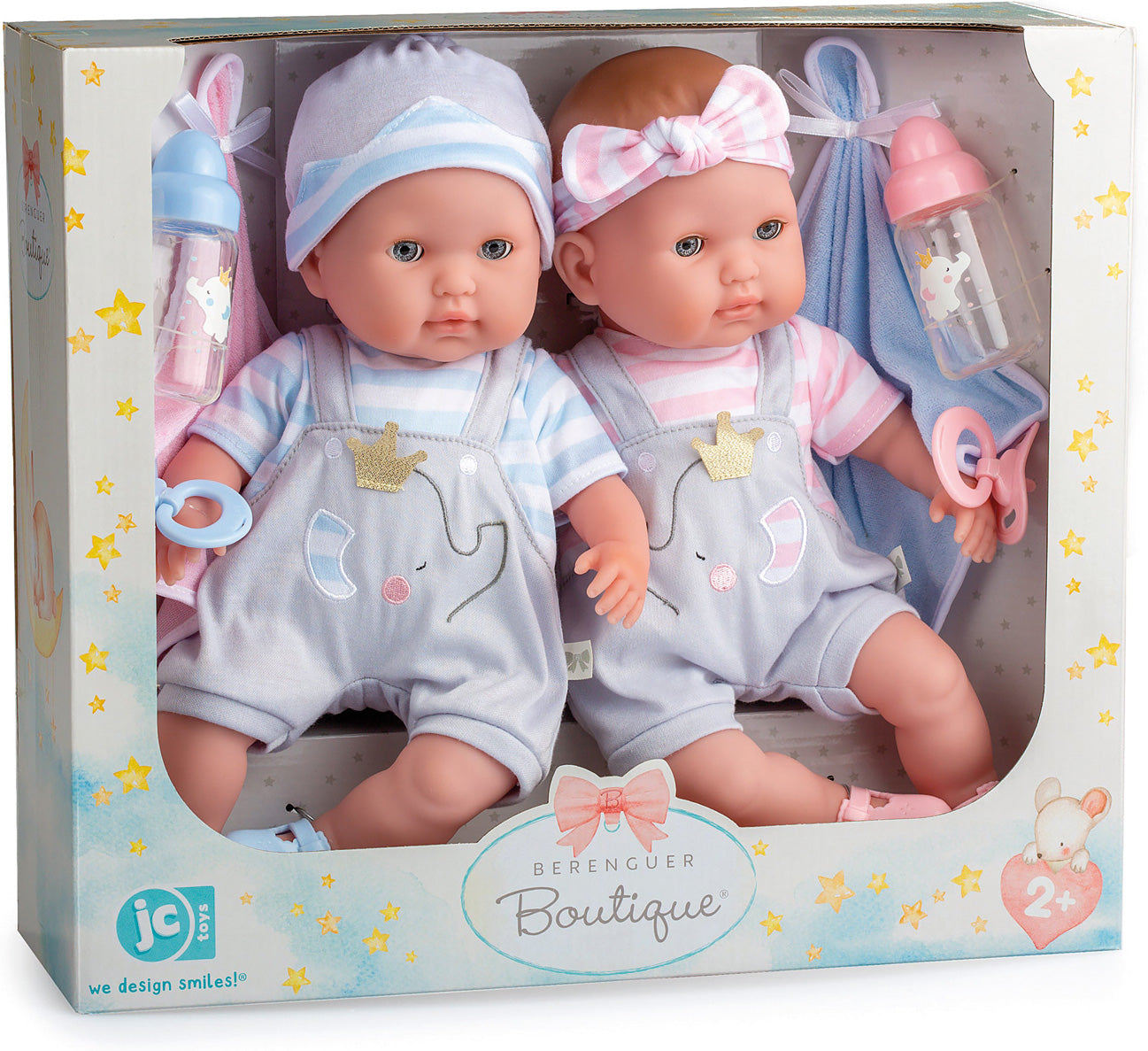 Berenguer Boutique Baby Doll Twins Gift Set Gingerbread House Toys