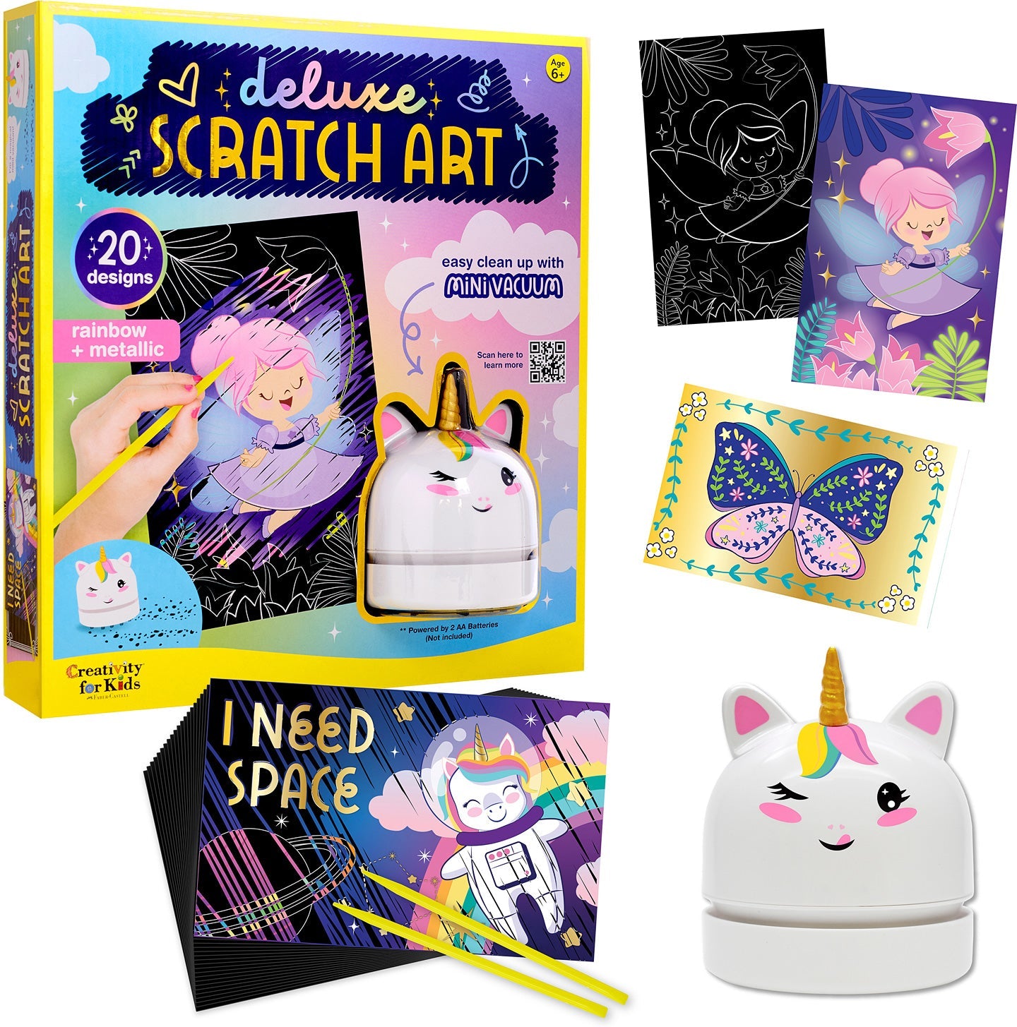 Deluxe Scratch Art - Gingerbread House Toys