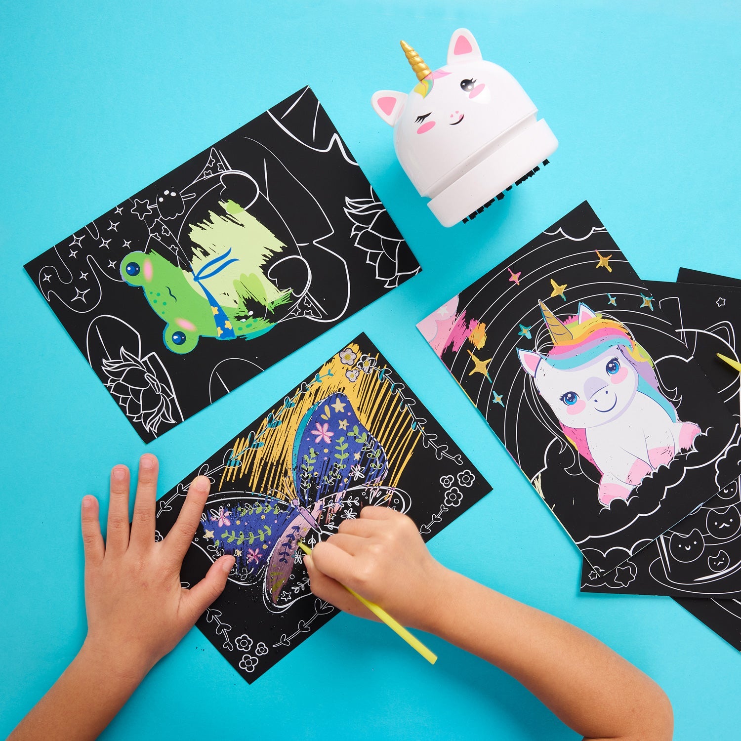 Deluxe Scratch Art - Gingerbread House Toys