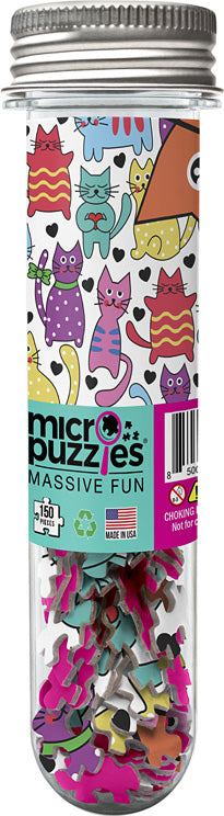 Micro Puzzles Cats - Gingerbread House Toys