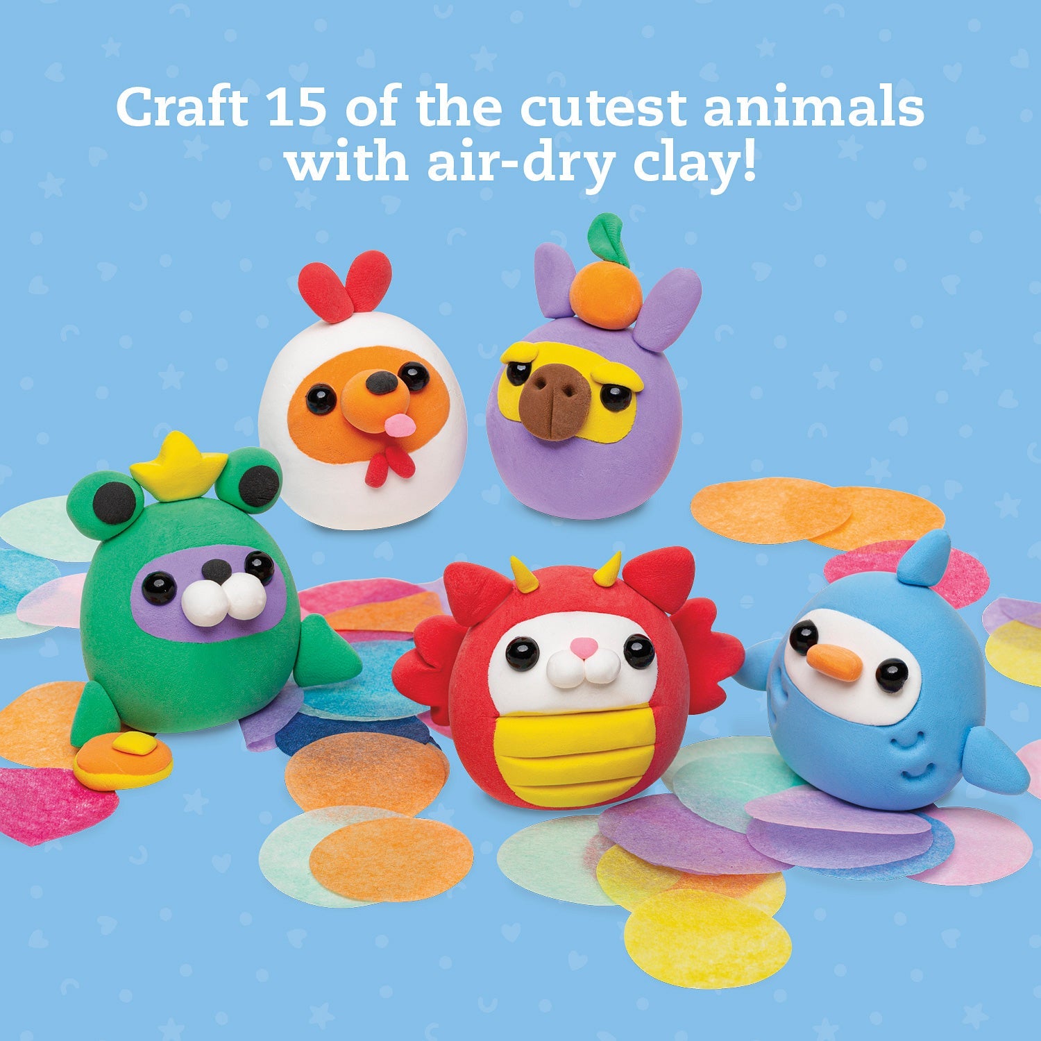 KLUTZ Air Dry Clay Animal Part - Gingerbread House Toys