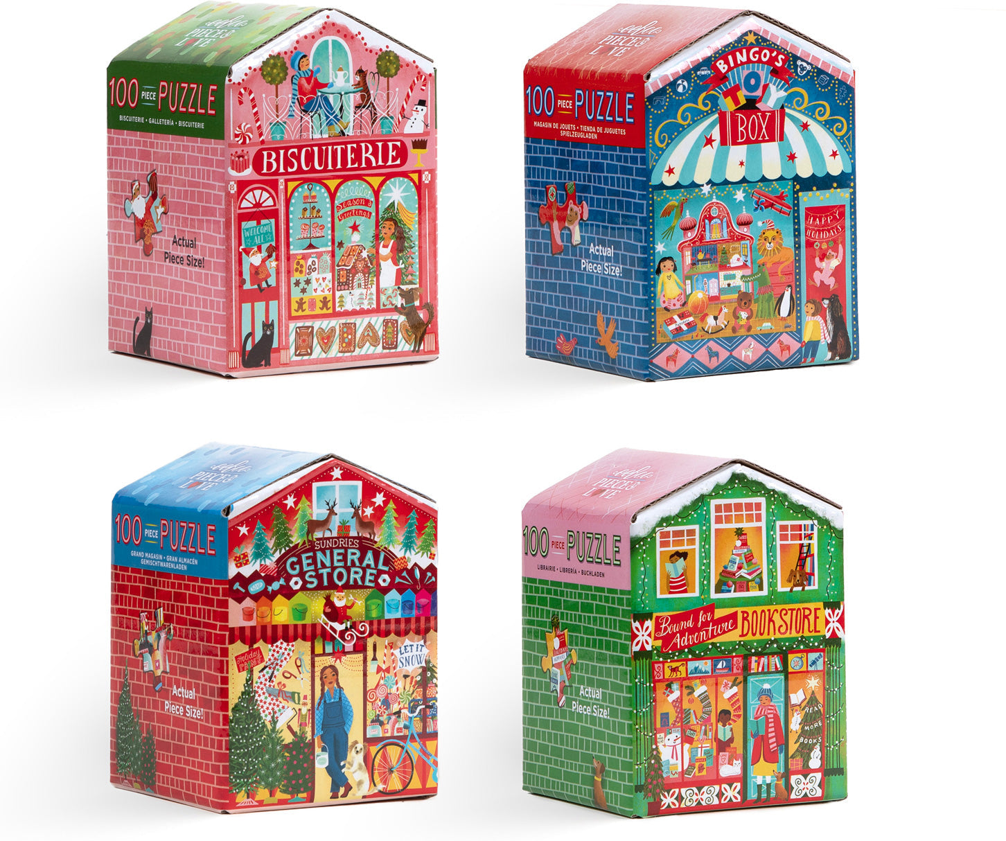 ワンピース house on the hill (cheker 100cm) Garden Tour | 100 Piece — USA Cobble Hill Puzzles