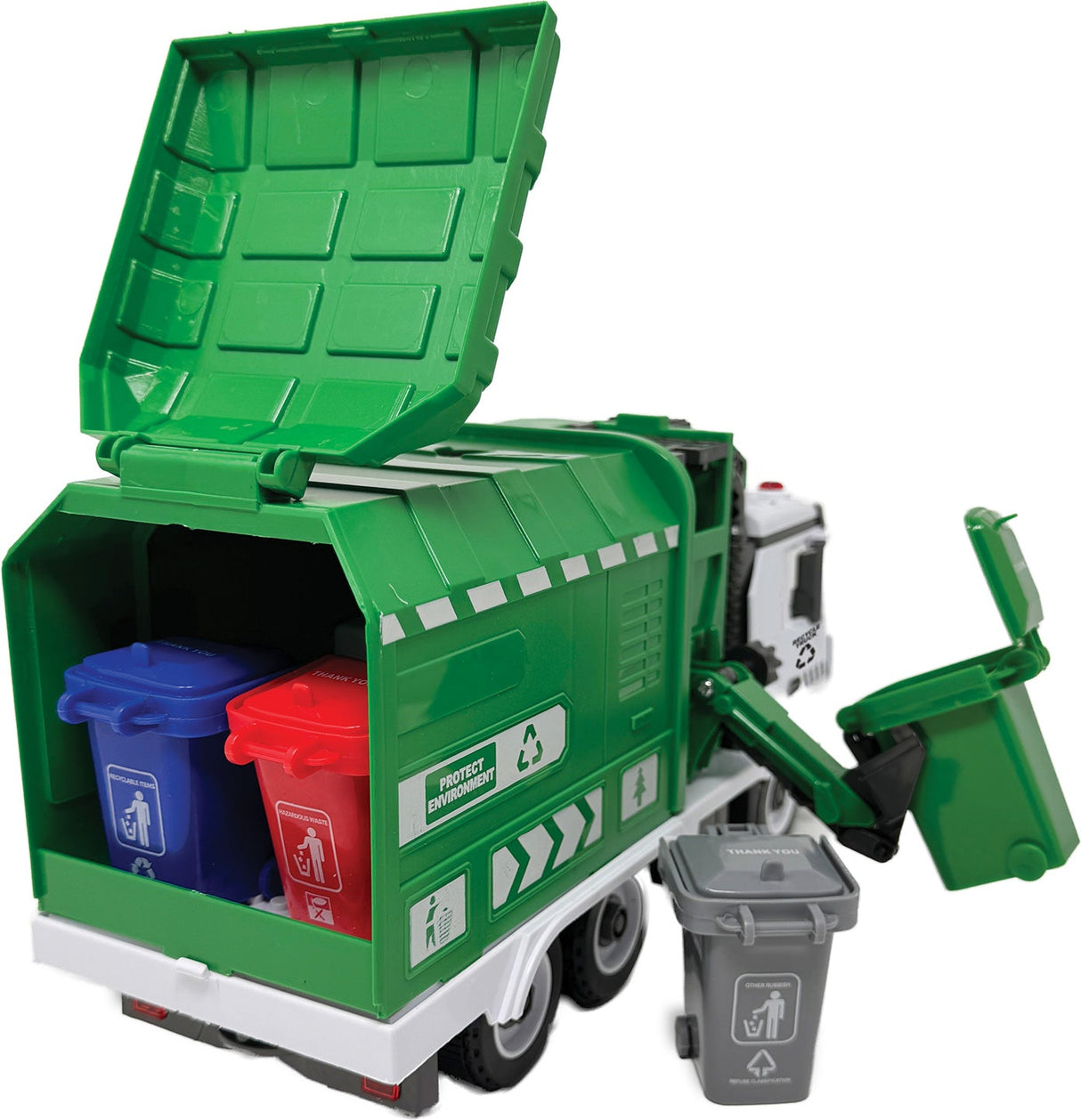 Crazy Truck Recycling Truck