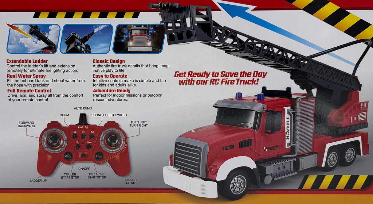 HydroBlaze RC Fire Truck